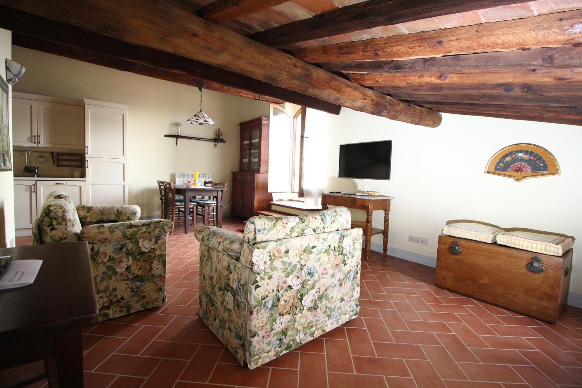 Apartmán La Terrazza Sulla Val D'Orcia Castiglione dʼOrcia Exteriér fotografie